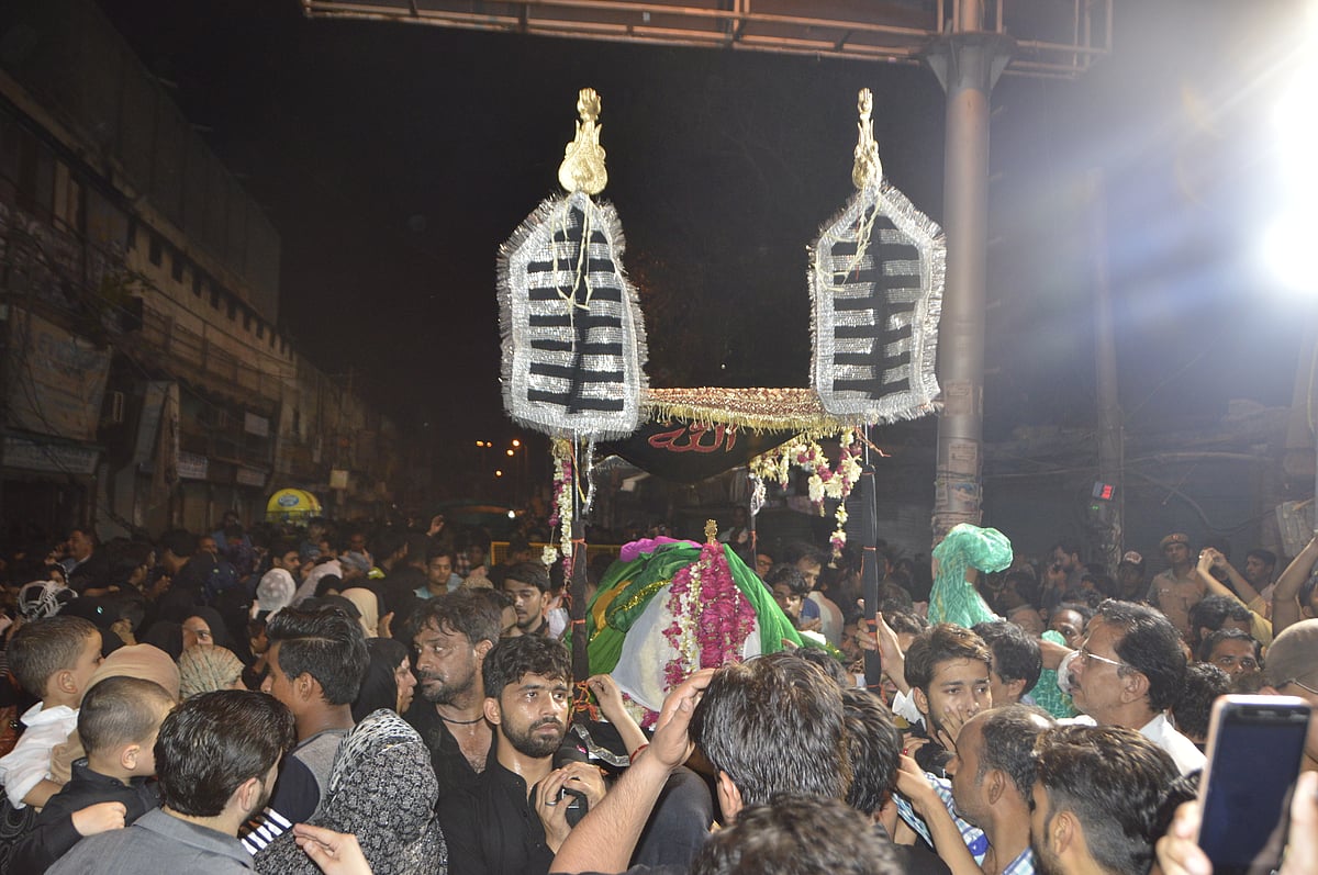 قومی راجدھانی میں شہادت حضرت علی ؑپر ماتمی جلوس برآمد