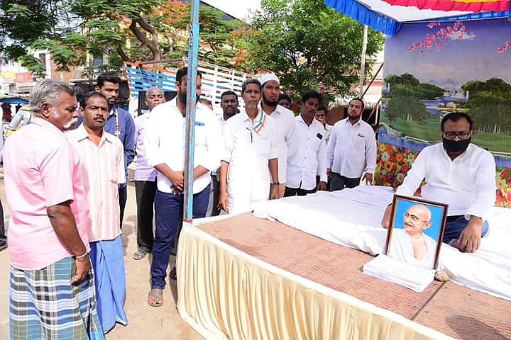 وانمباڈی: اسلم باشاہ کی ریلوے انڈر پاس کی تعمیر کے لئے کامیاب بھوک ہڑتال