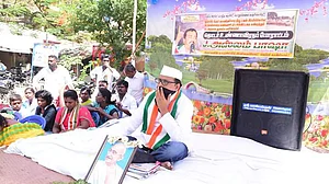 وانمباڈی: اسلم باشاہ کی ریلوے انڈر پاس کی تعمیر کے لئے کامیاب بھوک ہڑتال