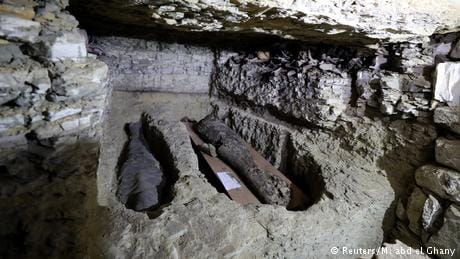 مصر میں لاشوں کے تحنط کی ڈھائی ہزار سال پرانی ورکشاپ دریافت