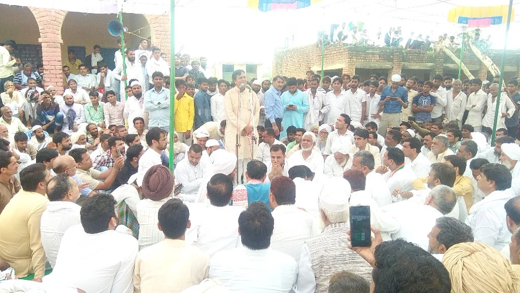 اکبر لنچنگ: مہاپنچایت کا فیصلہ، رکن اسمبلی  آہوجہ کے خلاف معاملہ درج ہو  