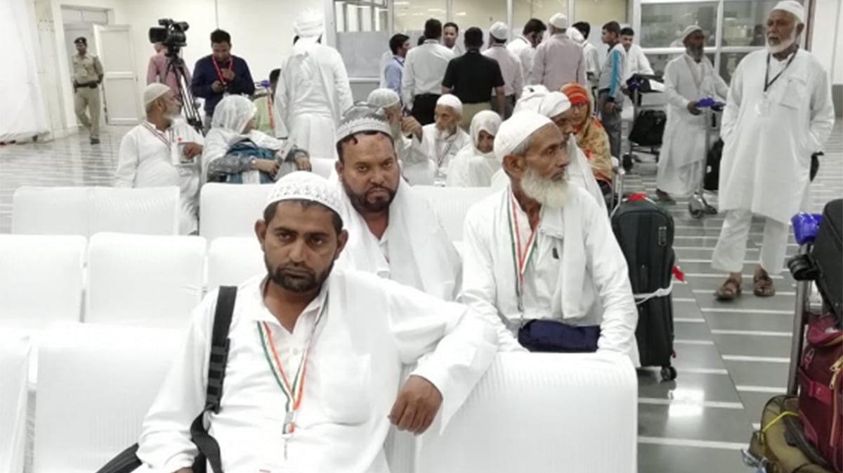 ہندوستانی عازمین کی روانگی کا سلسلہ شروع، دہلی سے 400 عازمین روانہ