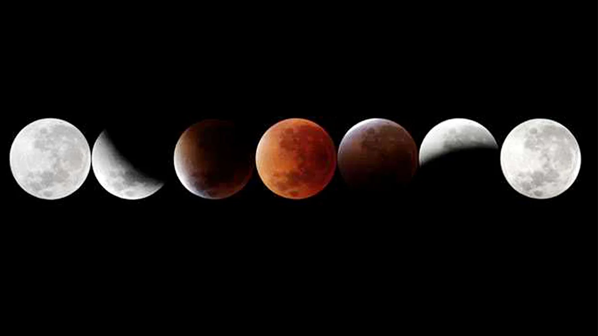 <div class="paragraphs"><p>چاند گہن کے مختلف مراحل کی فائل تصویر، سوشل میڈیا</p></div>