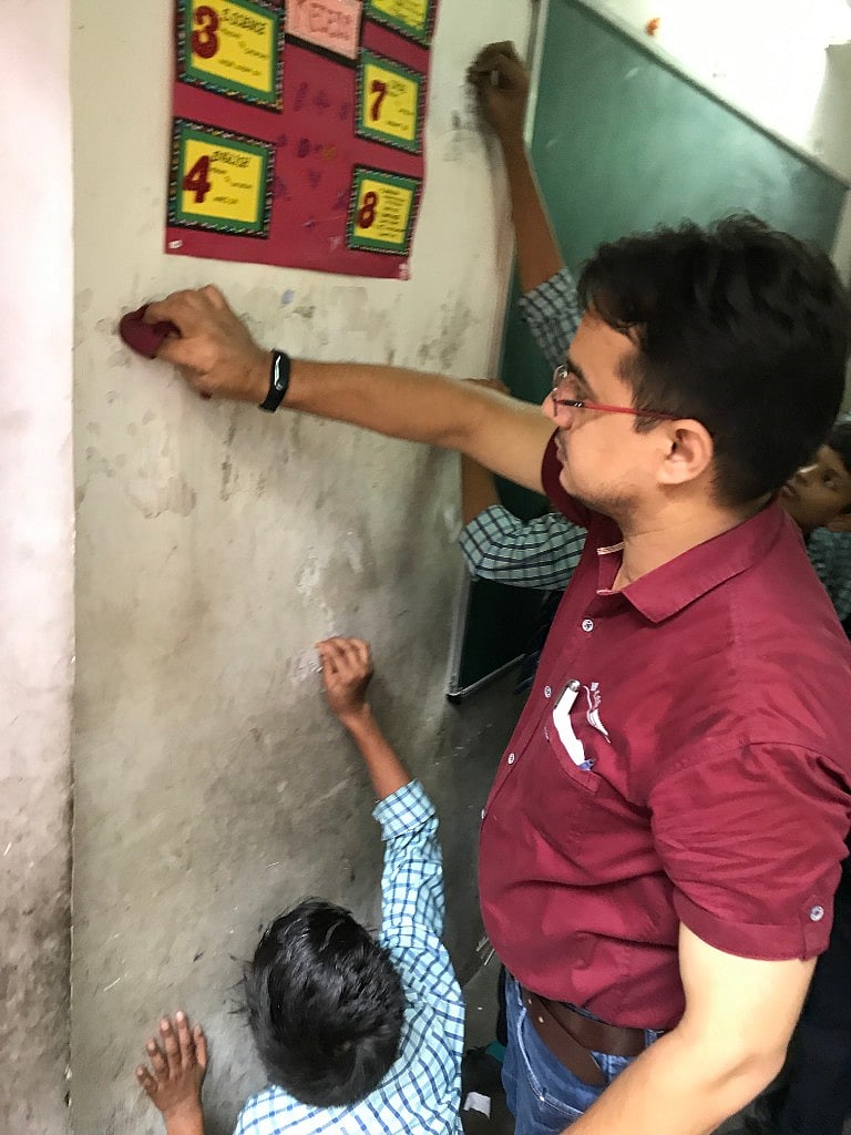 ڈاکٹر ذاکر حسین اسکول جعفرآباد میں سوچھ بھارت پکھواڑا-2018 کا شاندار آغاز