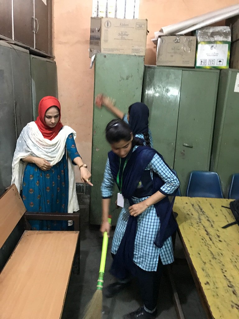 ڈاکٹر ذاکر حسین اسکول جعفرآباد میں سوچھ بھارت پکھواڑا-2018 کا شاندار آغاز