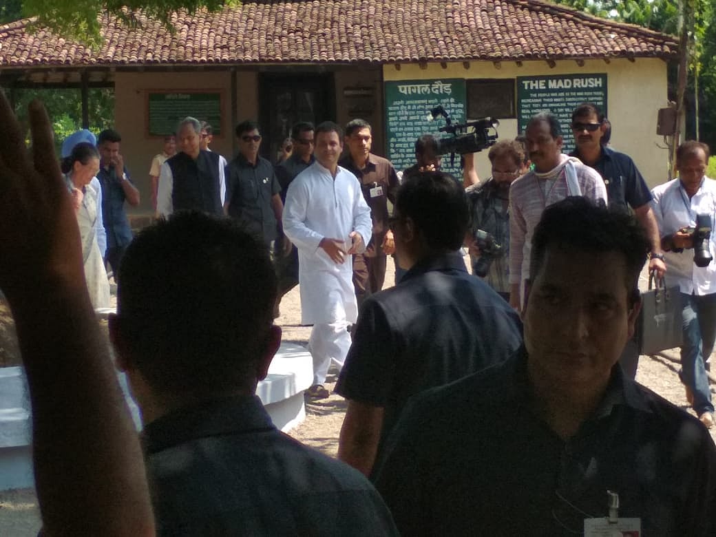 بی جے پی باپو کا چشمہ ادھار لیتی ہے، انہیں اپنا نہیں سکتی: راہل گاندھی