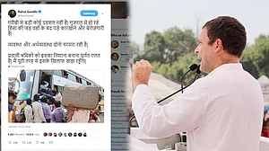 گجرات میں مزدوروں پر تشدد کی اصل وجہ بے روزگاری: راہل