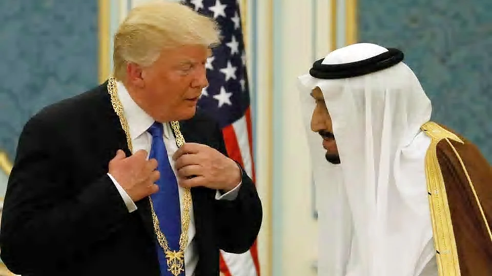 شاہ سلمان اور ڈونلڈ ٹرمپ