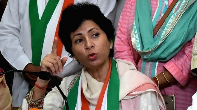 کانگریس کی سینئر لیڈر کماری شیلجا