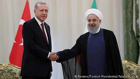 ترکی صدر رجب اردگان اور ایرانی صدر روحانی