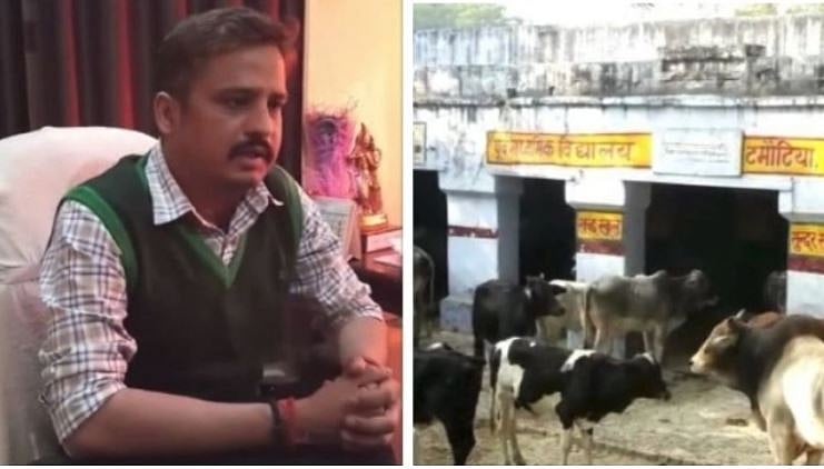 علی گڑھ میں گئوركشكوں کی غنڈا گردی، گایوں کو گئوشالا لے جارہی  ٹیم پر کیا حملہ