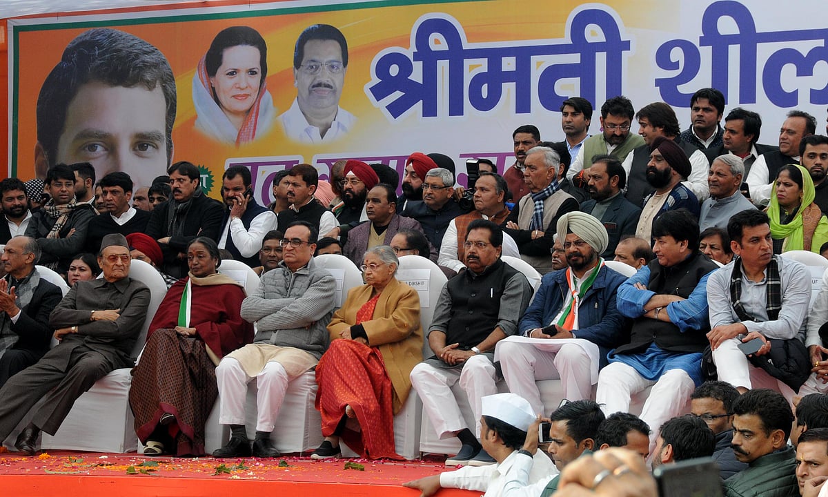 شیلا دیکشت نے 20 سال بعد پھر سنبھالی دہلی کانگریس کی کمان، کارکنان پُرجوش