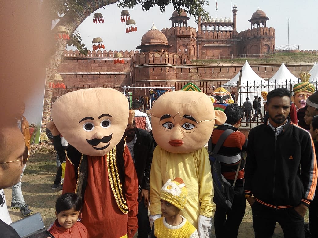 لال قلعہ: یوم جمہوریہ کی جھانکیاں دیکھنے والوں کا لگا تانتا