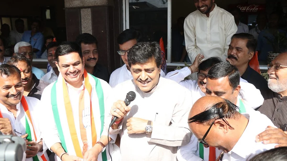 تصویر / <a href="https://twitter.com/AshokChavanINC">@AshokChavanINC</a>