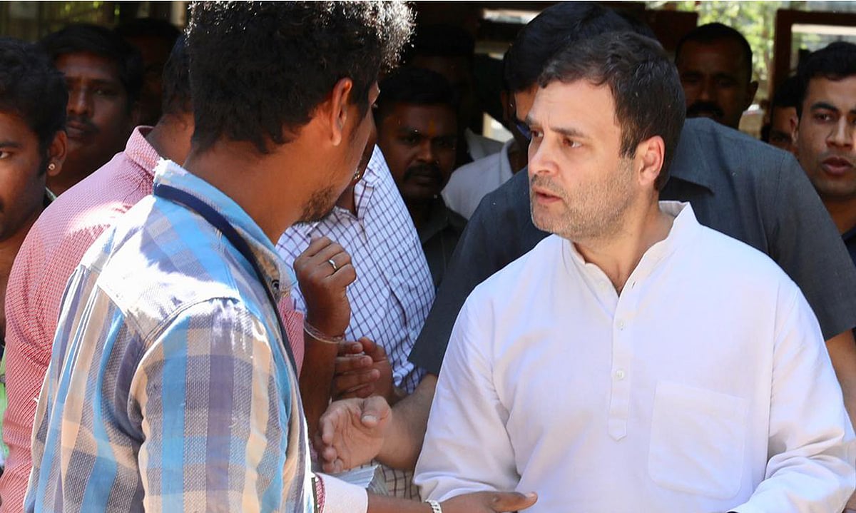 مرکز میں کانگریس کی حکومت آئی تو آندھرا کو ملے گا ’خصوصی درجہ‘: راہل گاندھی