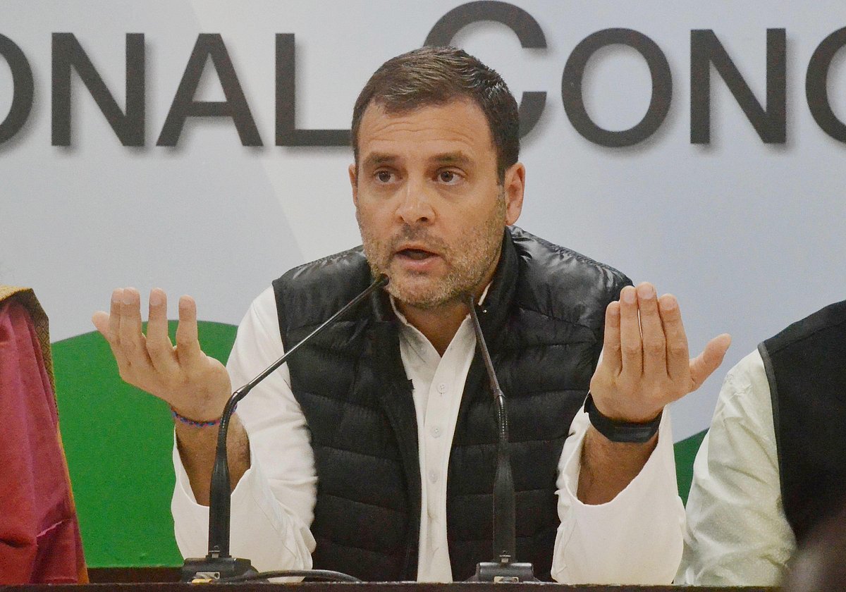 چوکیدار بھی ہیں اور چور بھی ہیں مودی: راہل