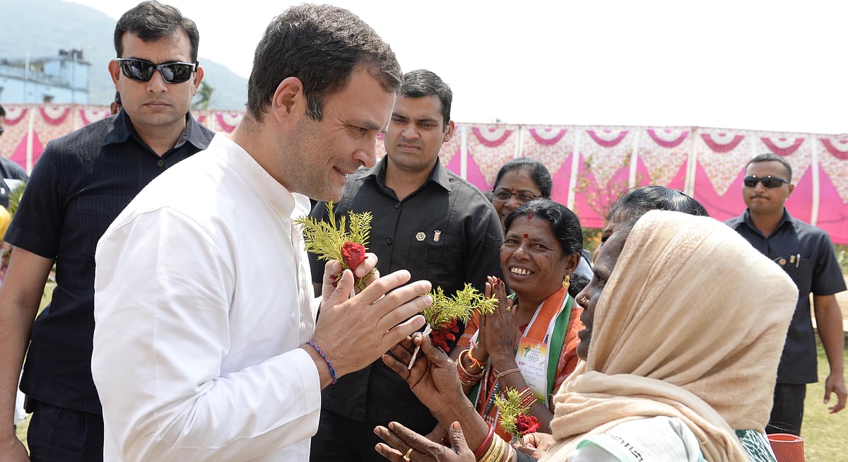 کانگریس کی حکومت بنی تو وہ غریبوں، مزدوروں اور کام گاروں کے لئے کام کرے گی: راہل