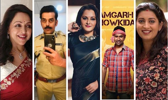 مودی کی مقبولیت میں کمی، بی جے پی کو یو پی میں 5 فلمی ستاروں کا سہارا