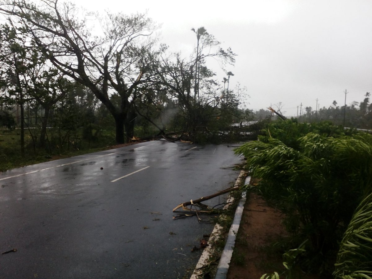 اڈیشہ میں 250 کلو میٹر فی گھنٹہ کی رفتار سے ’فانی‘ نے مچائی تباہی... تصویری جھلکیاں