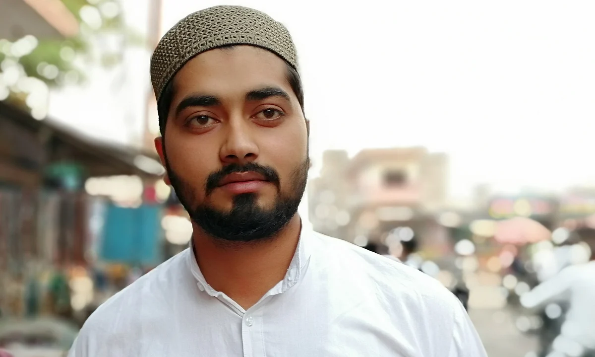 ایم بی اے کے طالب علم محمد وقار / تصویر - آس محمد
