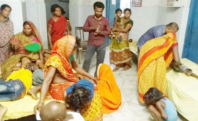 بہار میں زہریلا کھانا کھانے سے متعدد بچوں سمیت 350 افراد بیمار