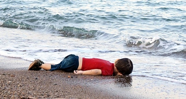 سیریائی بچہ ایلن کردی کی لاش