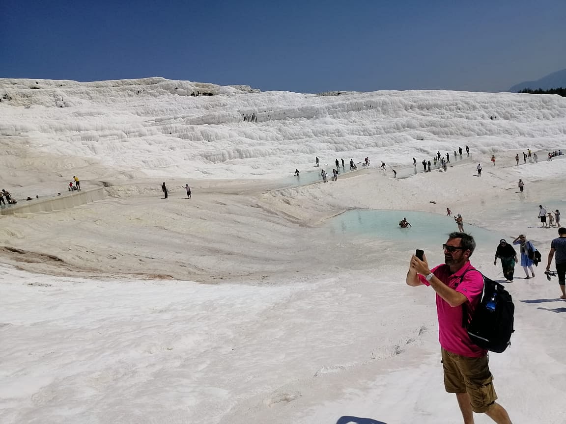 سفر نامہ: پاموکلے میں موجود کیلشیم کے پہاڑ قدرت کا نایاب تحفہ... سید خرم رضا