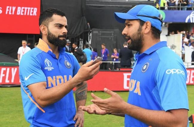 وراٹ کوہلی نے روہت کے ساتھ تلخی کی خبروں کو بتایا ’بکواس‘