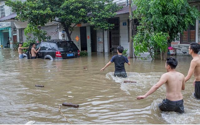 چین میں لیکیما طوفان سے 49 لوگوں کی موت