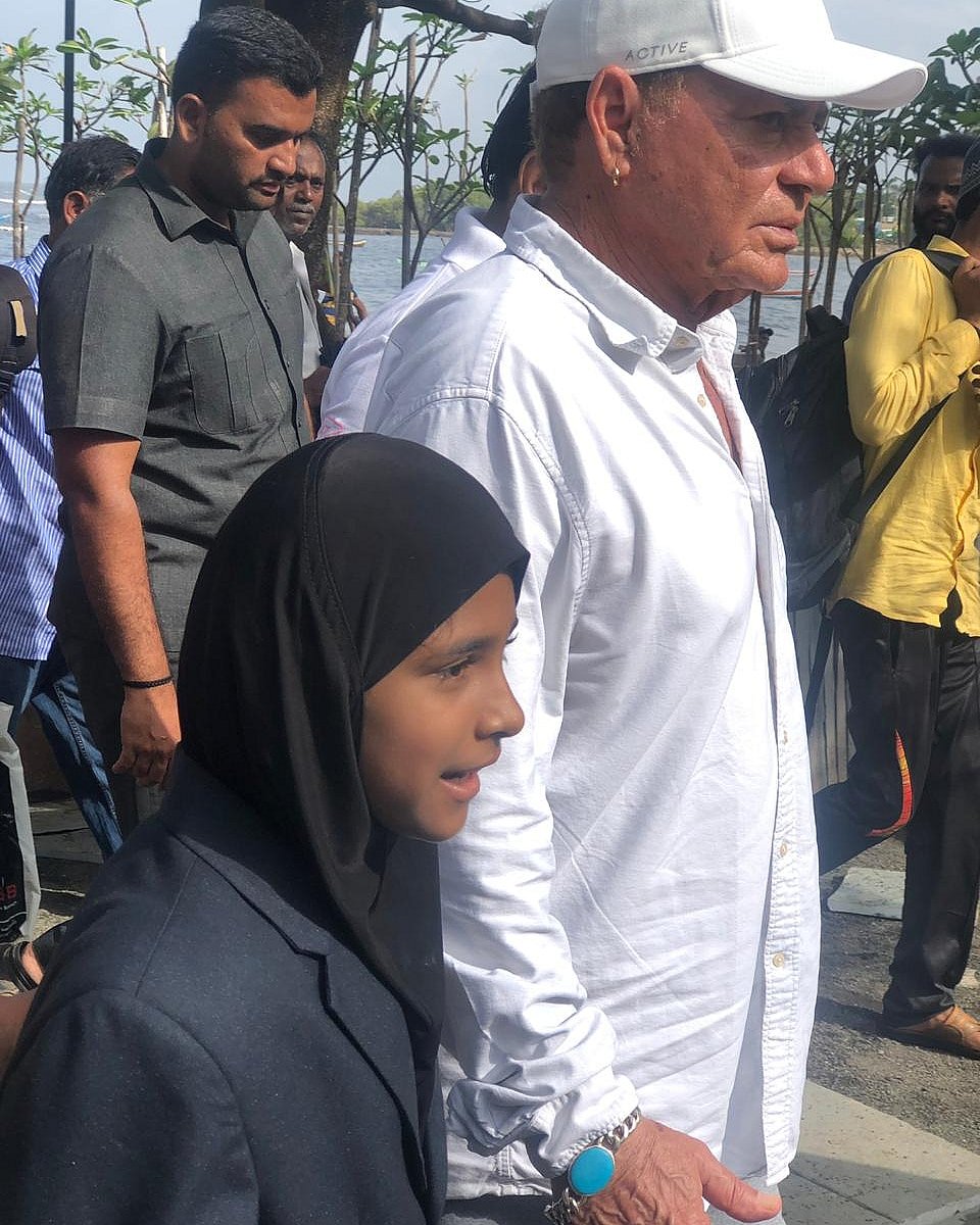 مشہور و معروف اسکرپٹ رائٹر سلیم خان کے ساتھ رفاہ تسکین