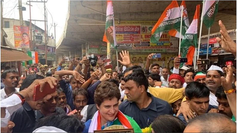 کانگریس جنرل سکریٹری پرینکا گاندھی