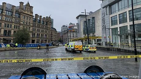 مانچسٹر میں چاقو سے حملہ کرنے والا مشتبہ شخص زیر حراست