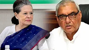 بھوپندر ہڈا کی سونیا گاندھی سے ملاقات