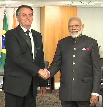 برکس سمٹ: پی ایم مودی نے کی پوتن،جن پنگ اور بولسونارو سے دوطرفہ ملاقات