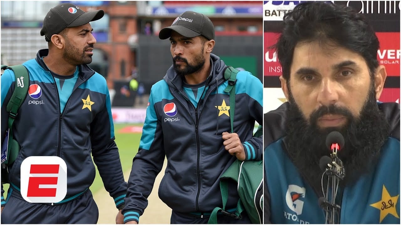 مصباح الحق ٹیسٹ کرکٹ نہ کھیلنے پر عامر اور وہاب سے ناراض