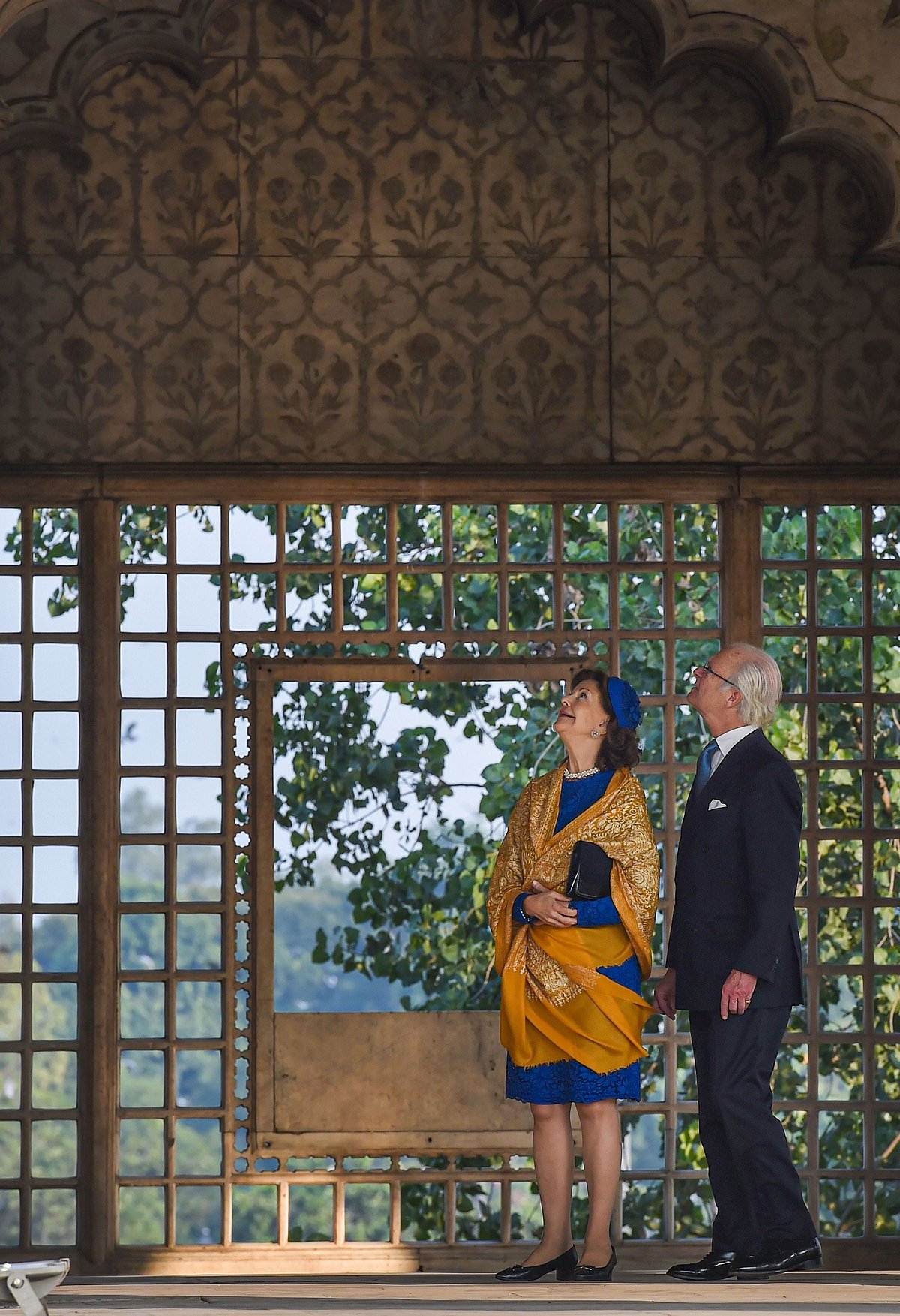 سویڈن کے راجہ اور رانی نے کیا تاریخی جامع مسجد اور لال قلع کا دورہ