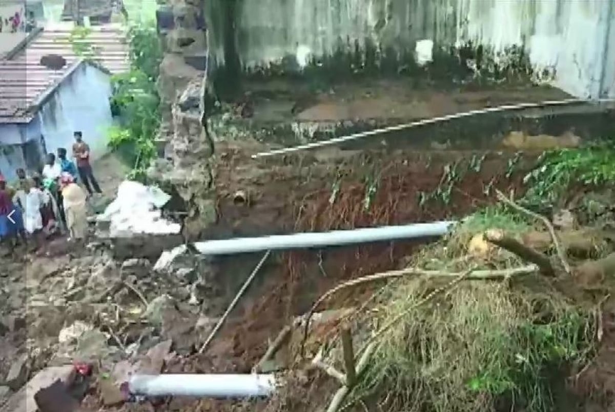تمل ناڈو: بھاری بارش سے كوئمبٹور میں دیوار منہدم، 15 لوگوں کی دردناک موت