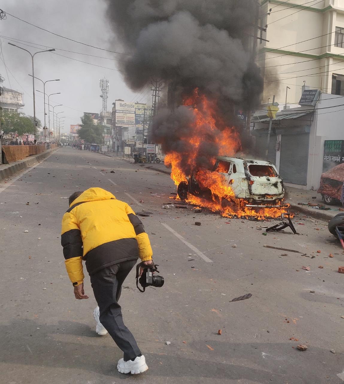 لکھنؤ: احتجاج کے دوران محمد وکیل نامی شخص جان بحق!