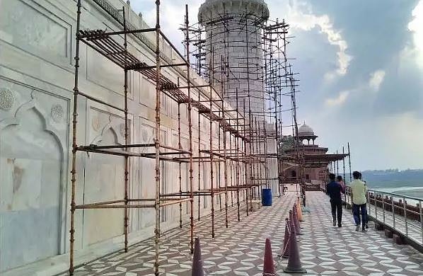 آئندہ سال مارچ سے ستمبر تک نظر نہیں آئے گا تاج محل کا سفید گنبد!