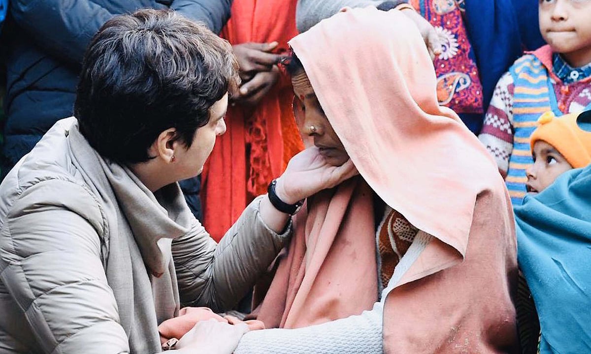 پرینکا گاندھی کا اچانک بجنور دورہ، احتجاج میں ہلاک افراد کے اہل خانہ سے ملاقات