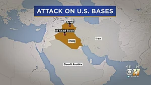 ایران نے عراق میں دو امریکی فوجی اڈوں پر کیے میزائل حملے