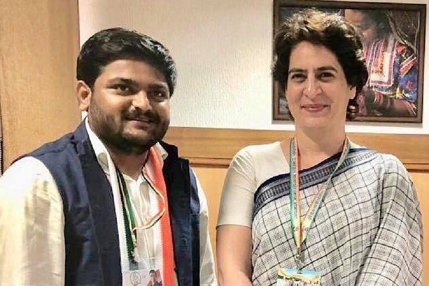 بی جے پی  ہاردک پٹیل کو پریشان کر رہی ہے: پرینکا گاندھی