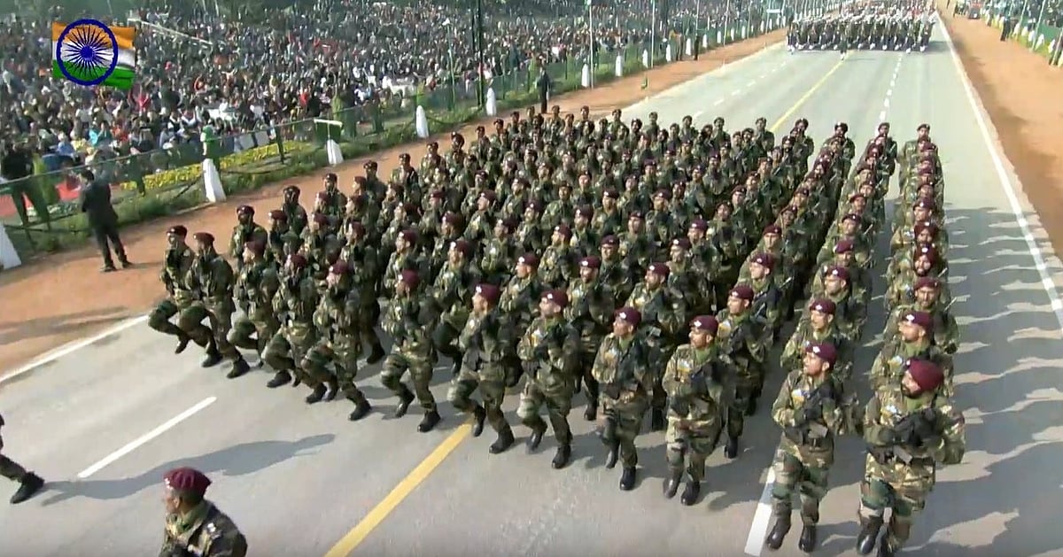 جشنِ جمہوریہ: راج پتھ پر ملک کی فوجی طاقت، ثقافتی تنوع اور ترقی کا مظاہرہ