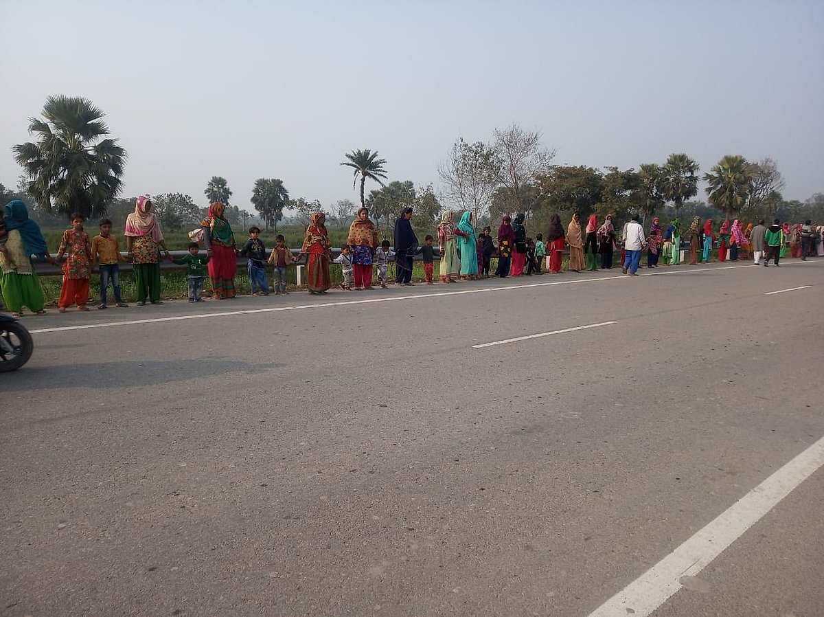 سی اے اے-این آر سی کے خلاف بلا تفریق مذہب ’ہاتھ میں ہاتھ‘ ڈالے نظر آیا پورا بہار