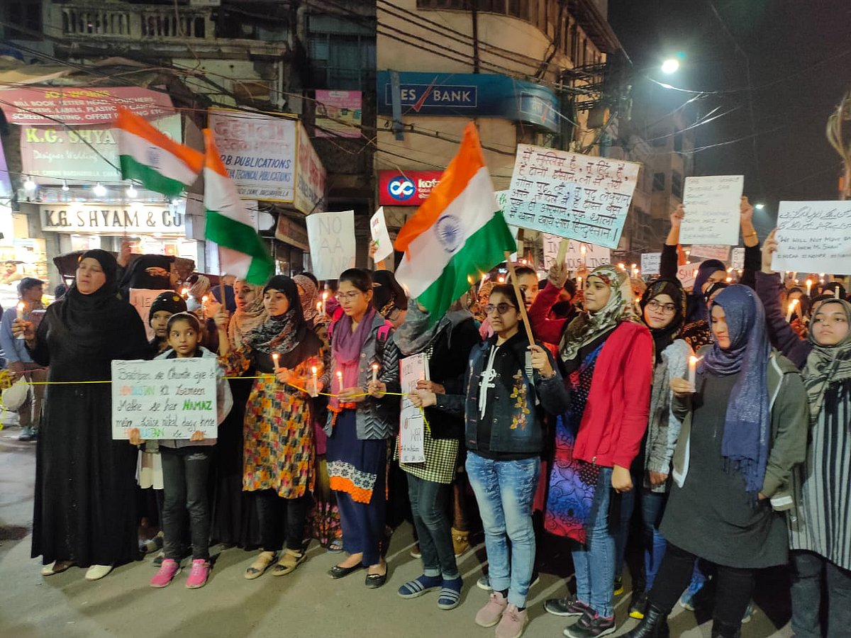 دہلی: جامع مسجد شہریت قانون کے خلاف احتجاج کا ’نیا مرکز‘، روزانہ ہو رہا ’خاموش مظاہرہ‘