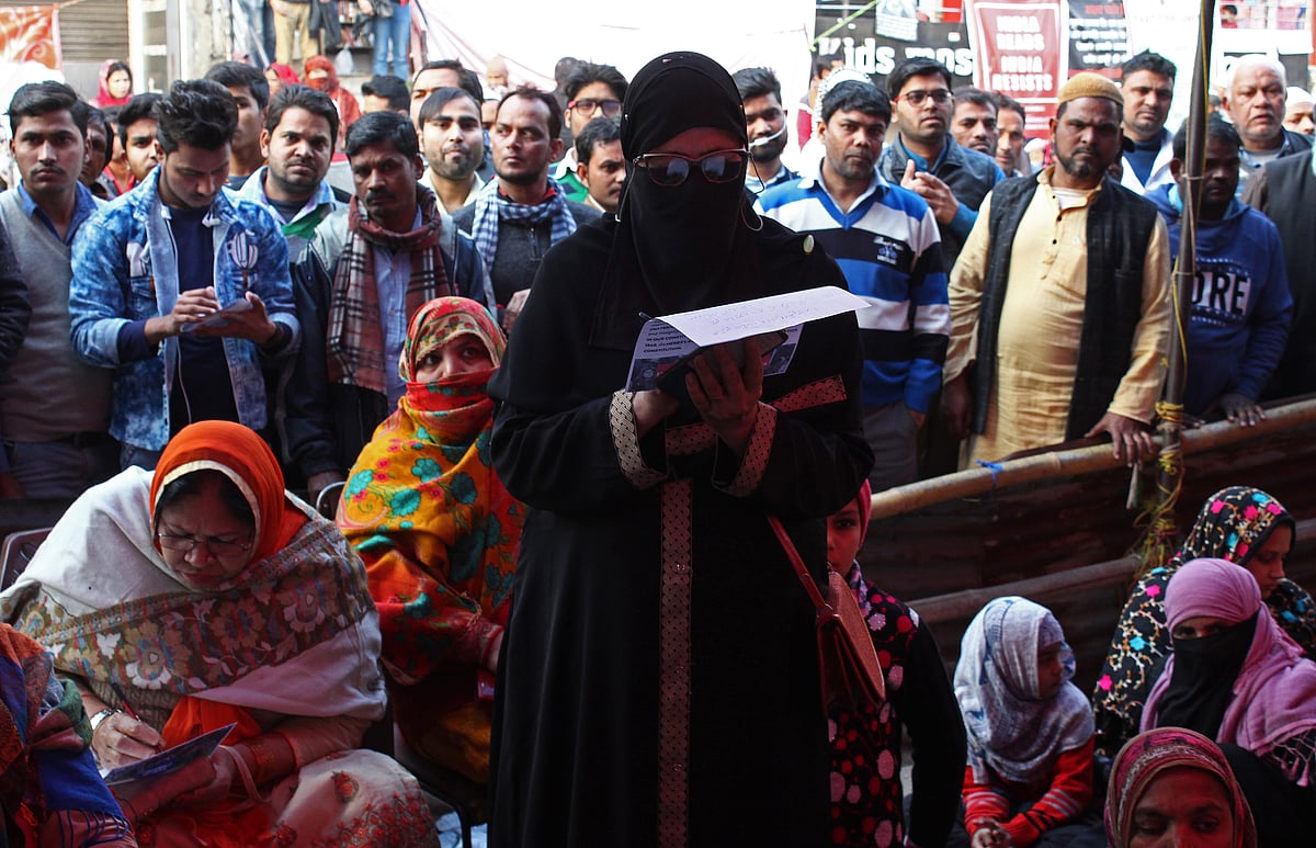 شاہین باغ: سی اے اے کی حمایت کرنے والے 311 ارکان پارلیمنٹ کے نام مظاہرین کے پیغامات