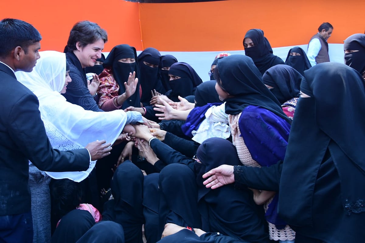 سی اے اے: زخمی تحریک کاروں کی لڑائی کانگریس لڑے گی، پرینکا گاندھی