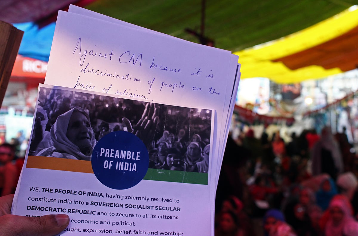 شاہین باغ خاتون مظاہرے کا منظر / تصویر بشکریہ ہمانی سنگھ