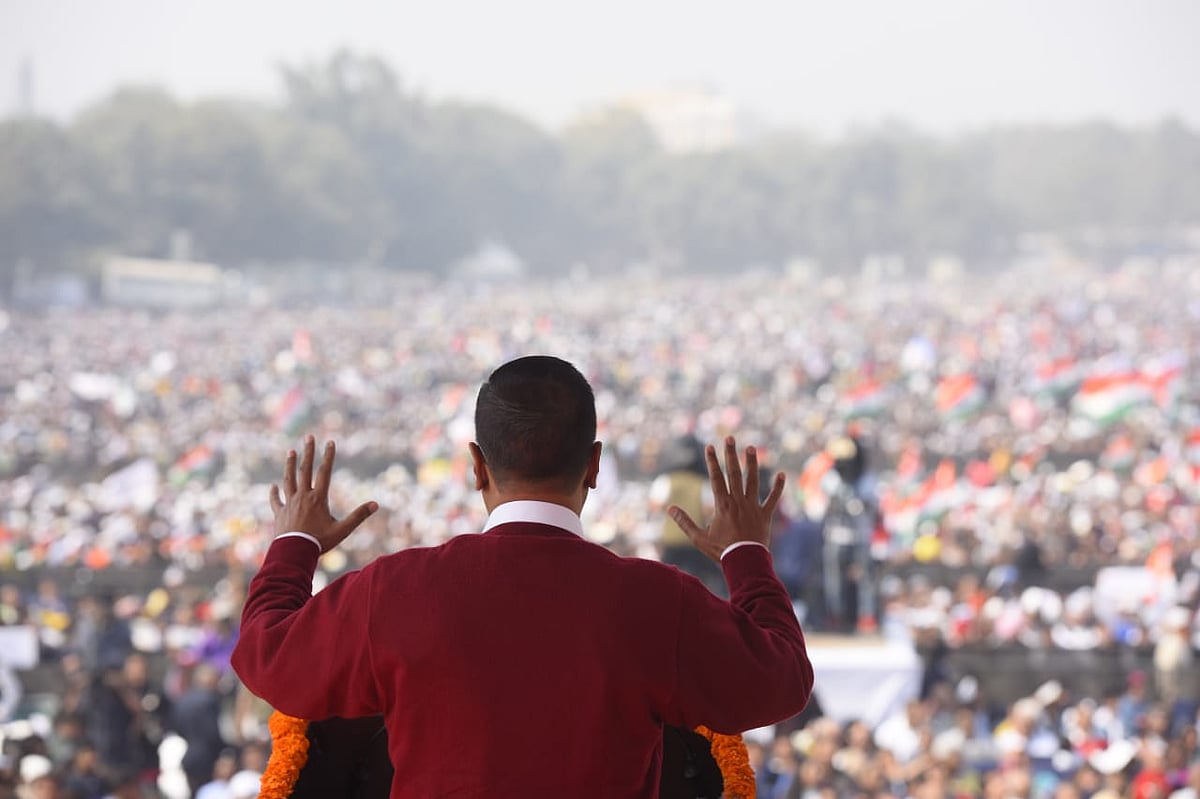 دہلی کی ترقی کے لئے کیجریوال نے وزیراعظم مودی سے مانگا آشیرواد