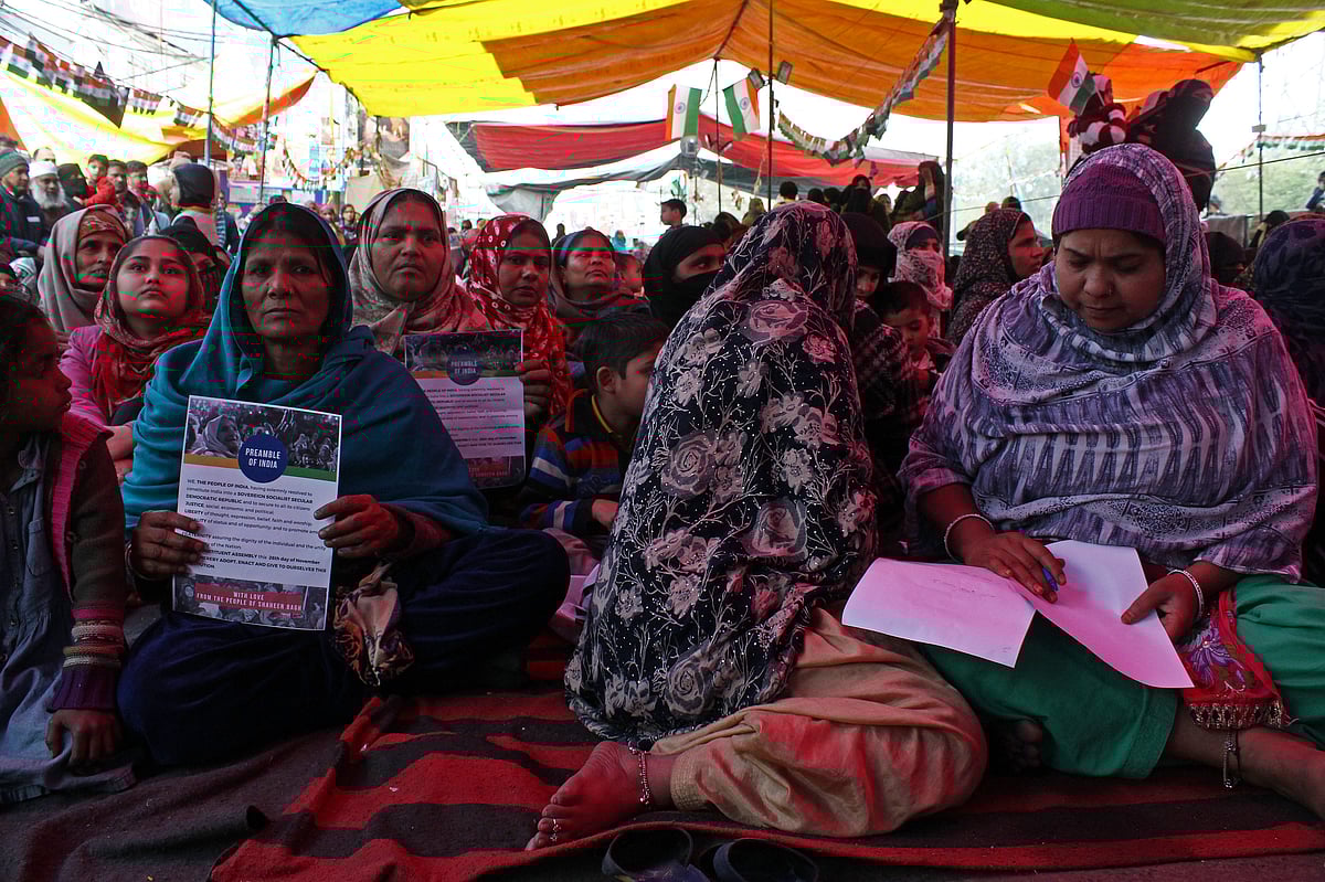 شاہین باغ خاتون مظاہرے کا منظر / تصویر بشکریہ ہمانی سنگھ